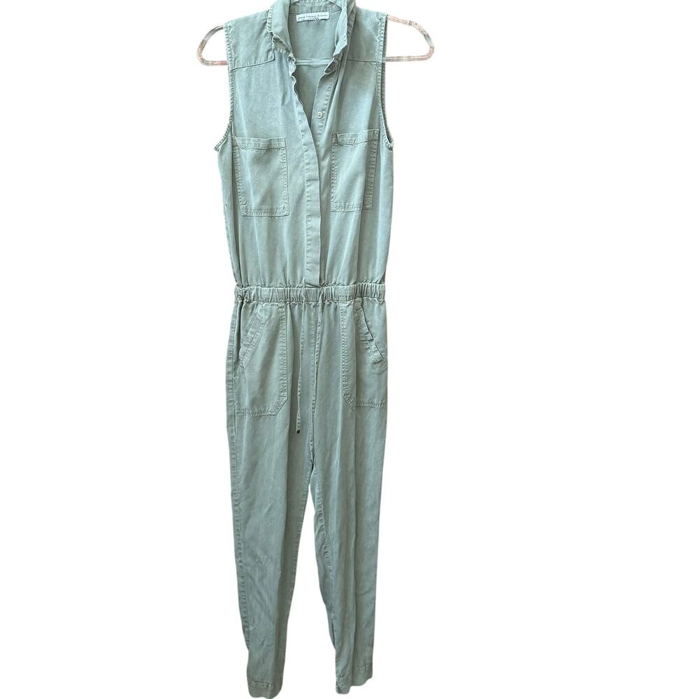 Young Fabulous & Broke Jumpsuit Romper YFB Utility Olive Size XS